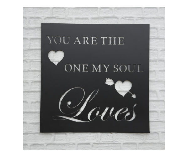 You Are The One Plaque