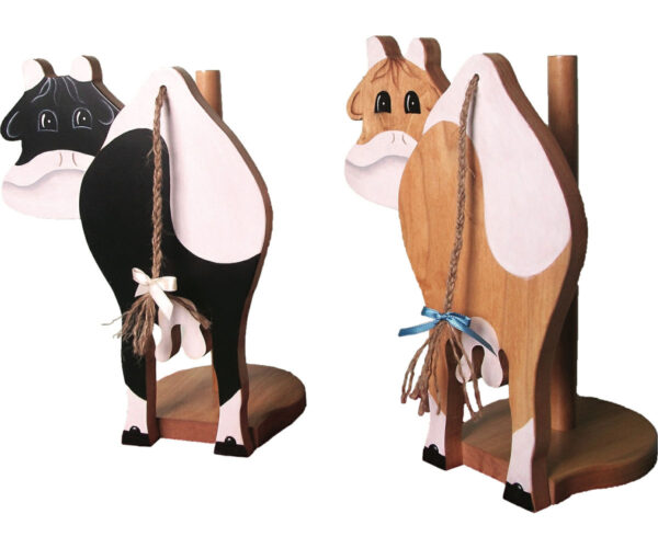 Cow Towel Holder