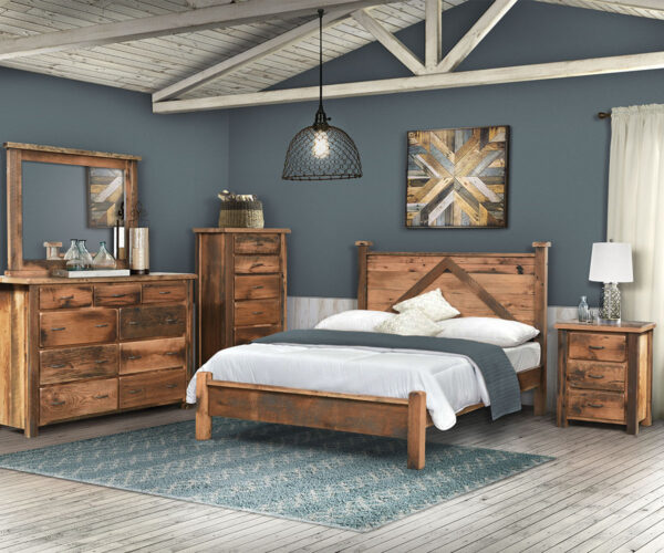 Reclaimed Post Mission Bedroom Collection