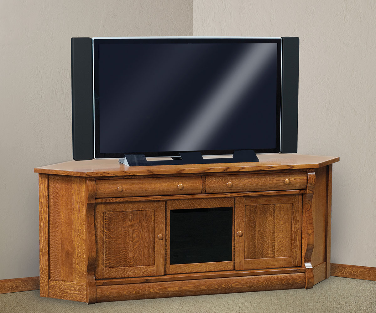 Old Classic Sleigh Corner Media Console - Image 2
