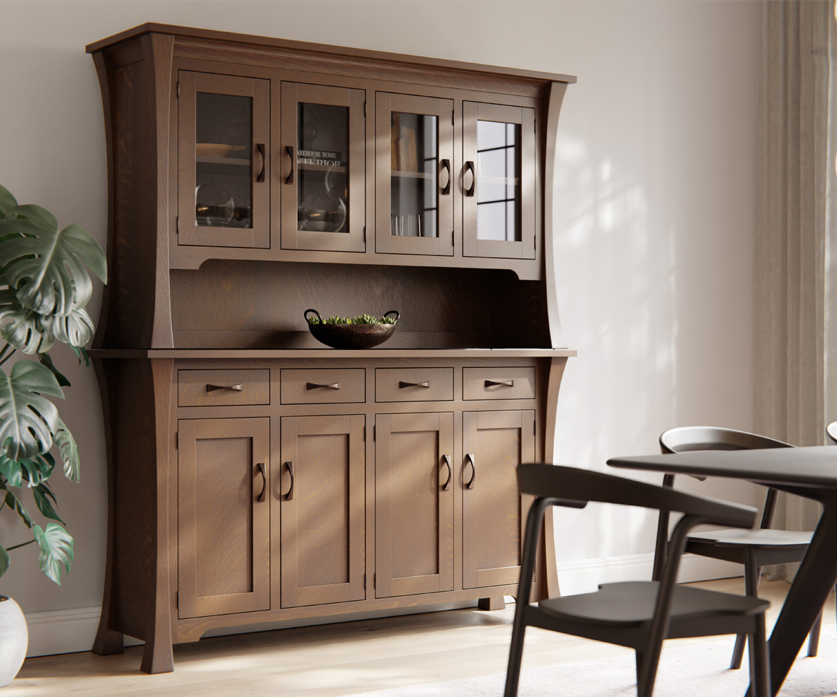 Lyndon 4 Door Hutch - Image 2