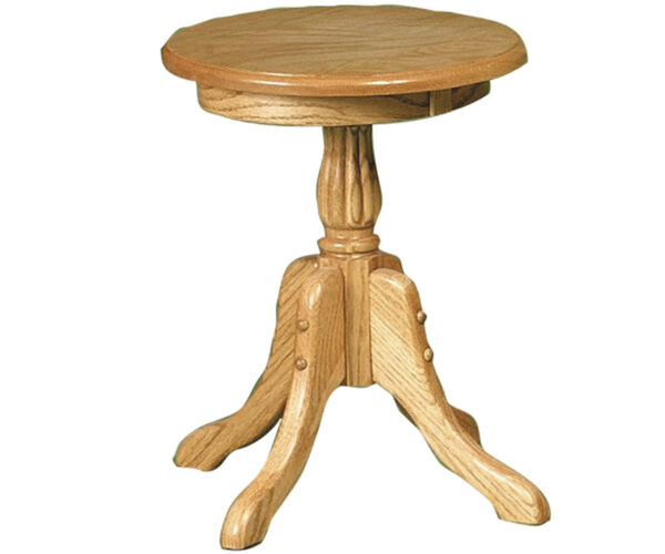 Fluted Plant Stand - 18"H