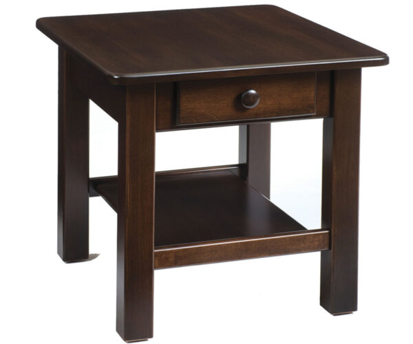 Contemporary End Table - 22"W
