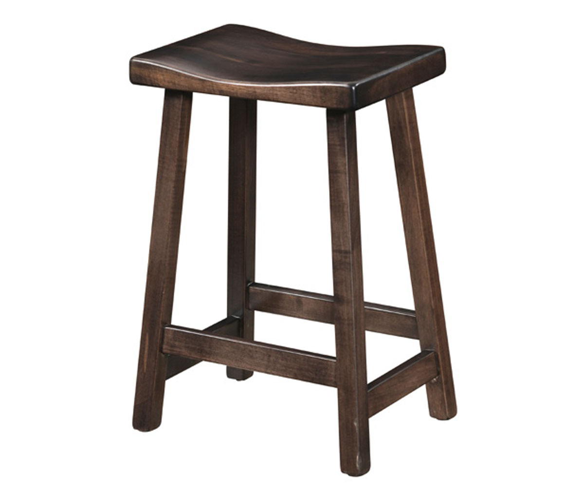 Lotus Barstool - Wood Seat