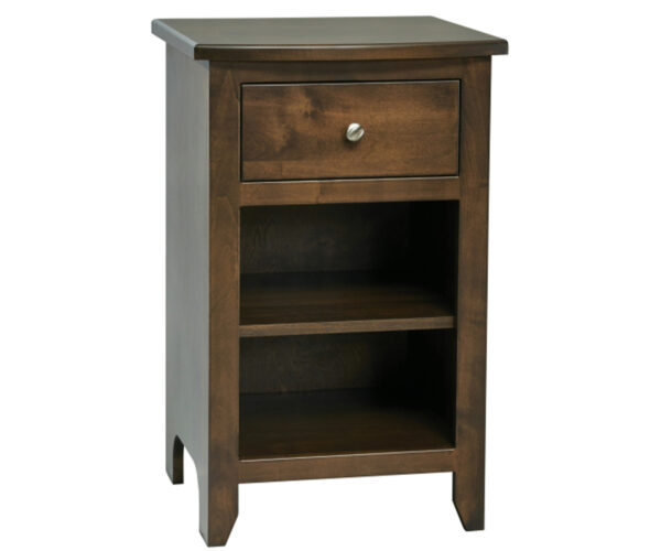 Classic Shaker 1 Drawer Night Stand with Shelf