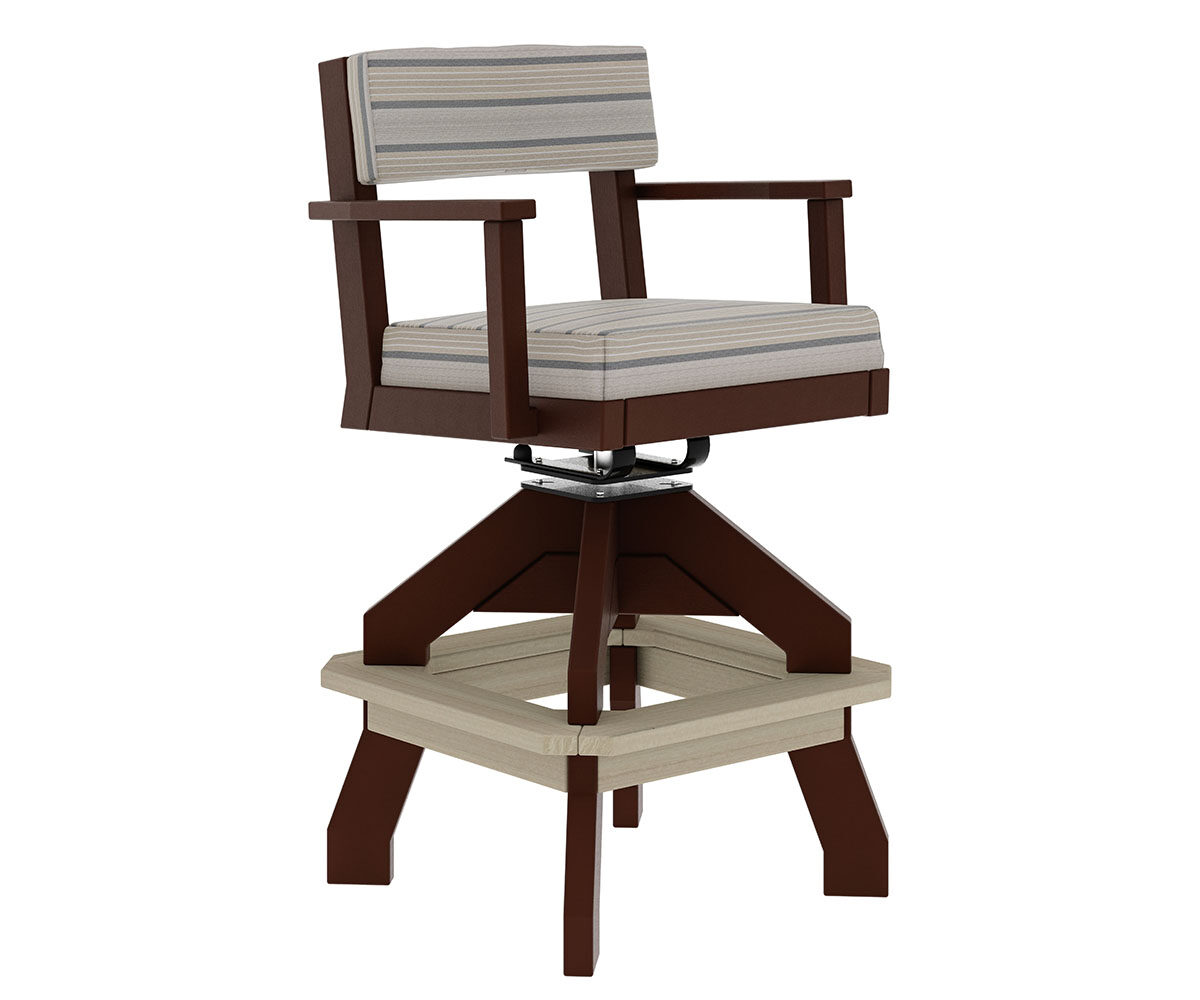 Bellaire Swivel Spring Bar Chair