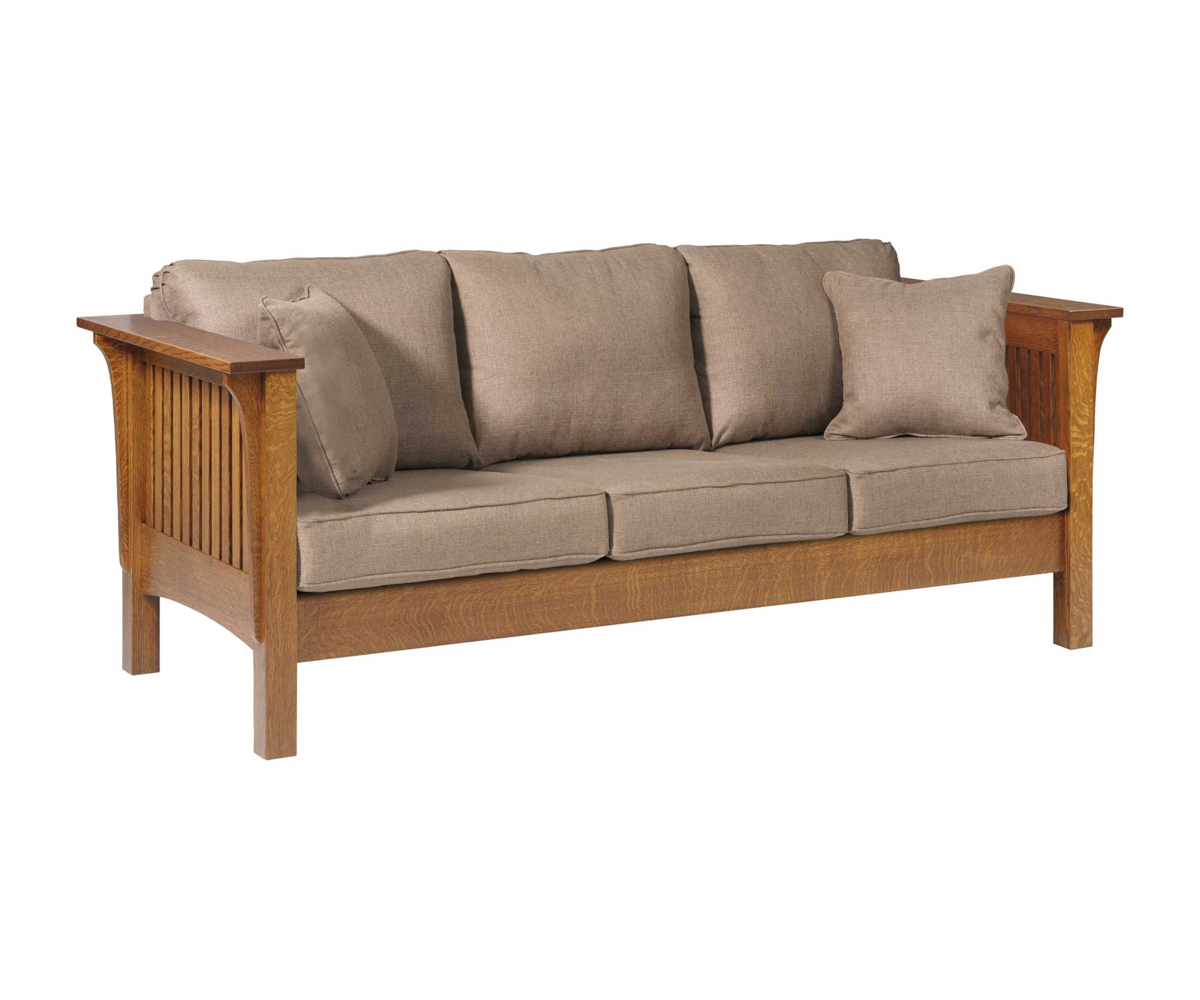 Mission Sofa With Reversible Cushions
