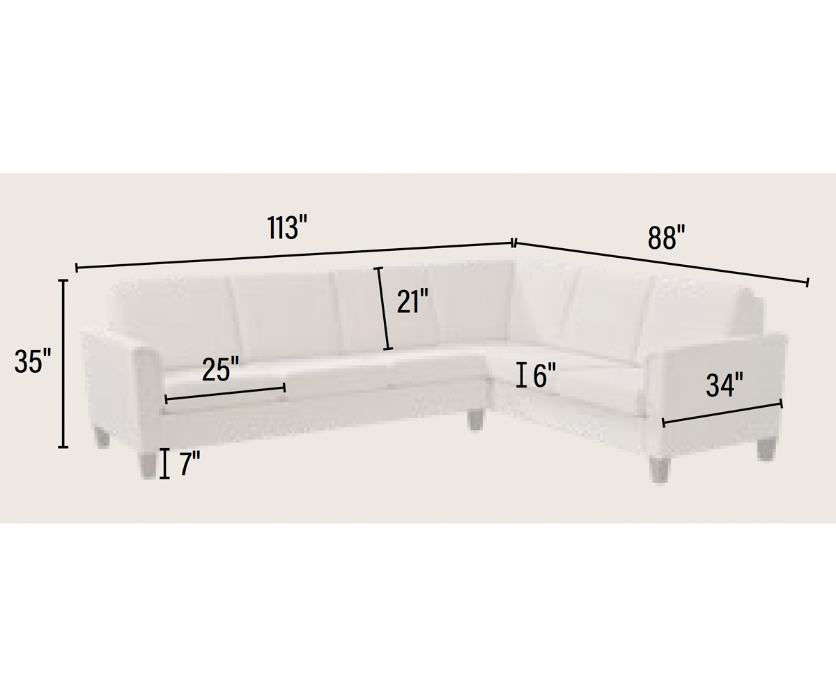 Baltimore Sectional Sofa - Image 5