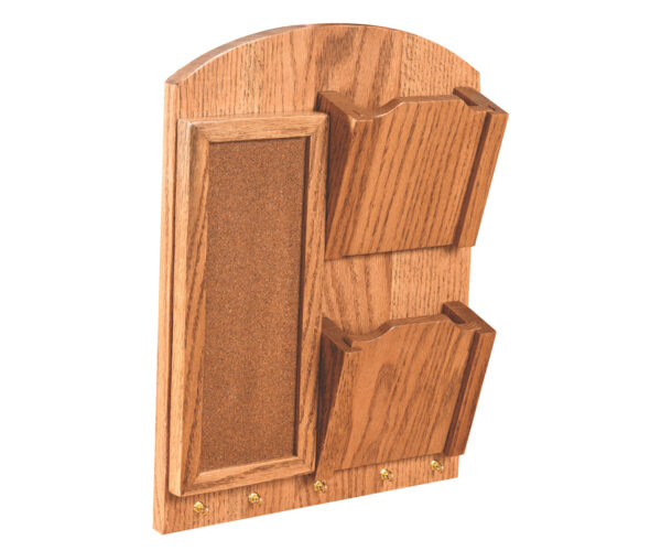 Corkboard With Letter Holder