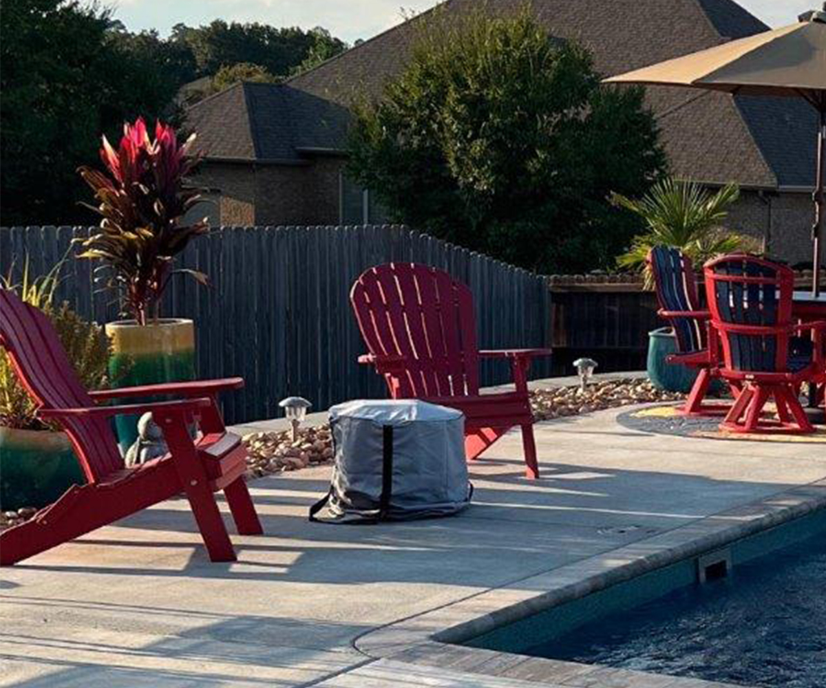 Folding Beach Chair - Straight Top - Image 3