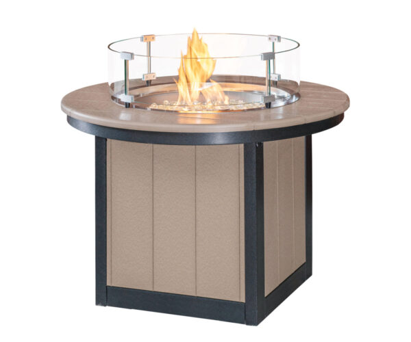 Round Conversation Firepit Table