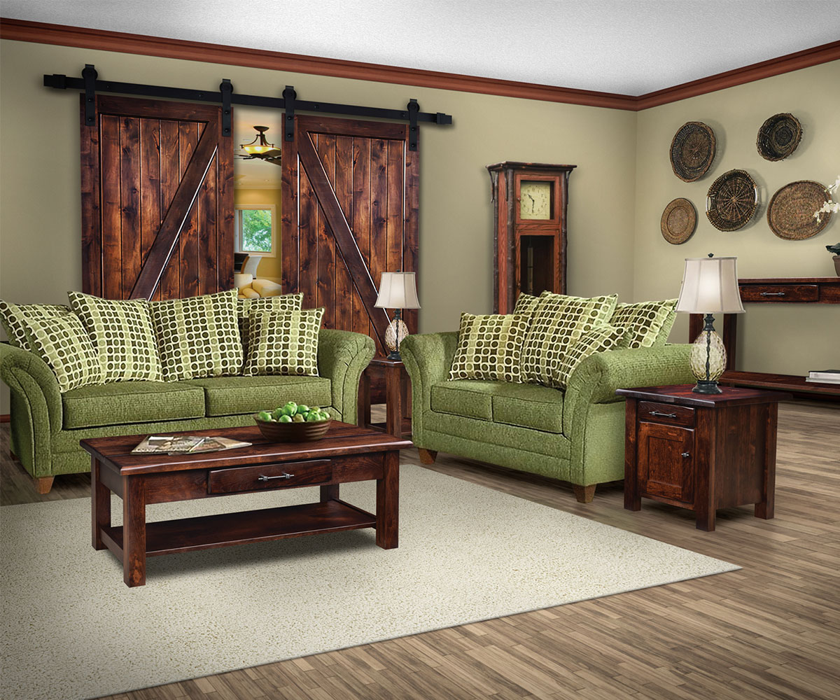 Barn Floor Chair Side Table - Image 2