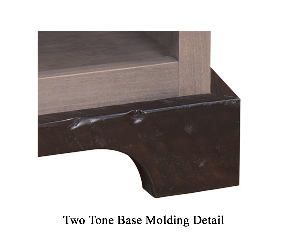 Manchester Two Drawer Nightstand - Image 3