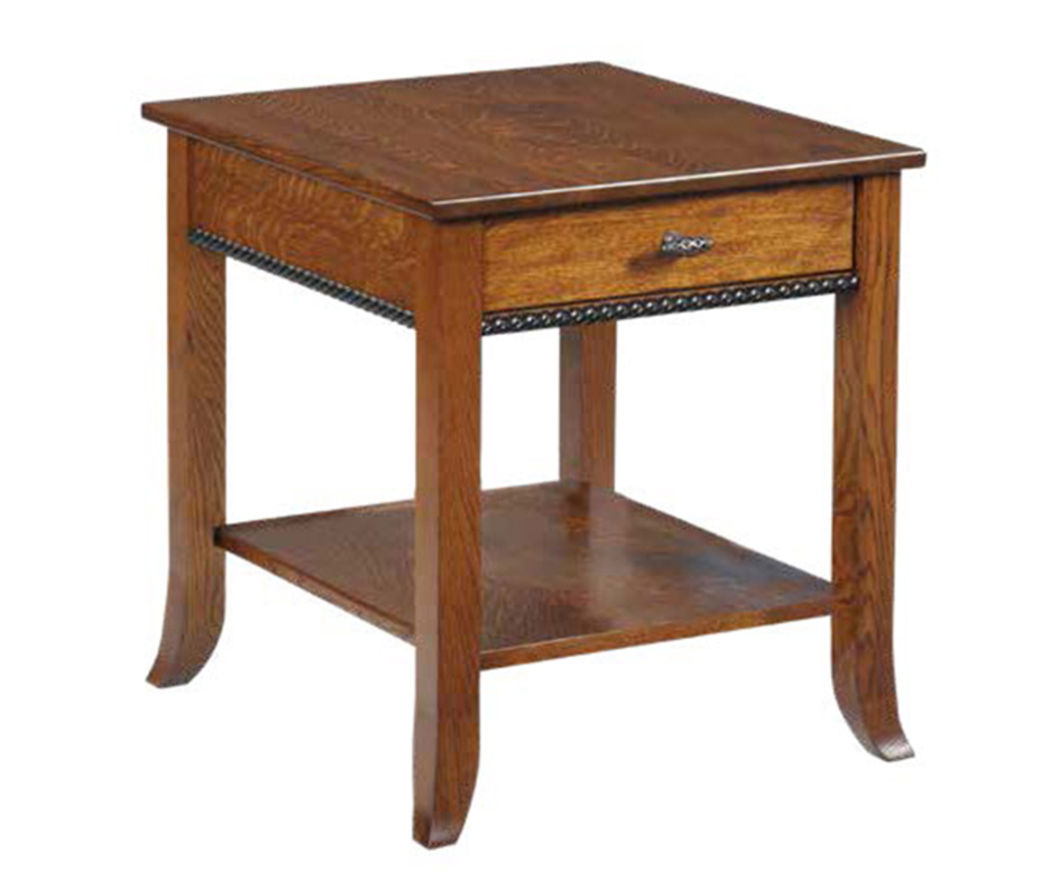 Cranberry End Table