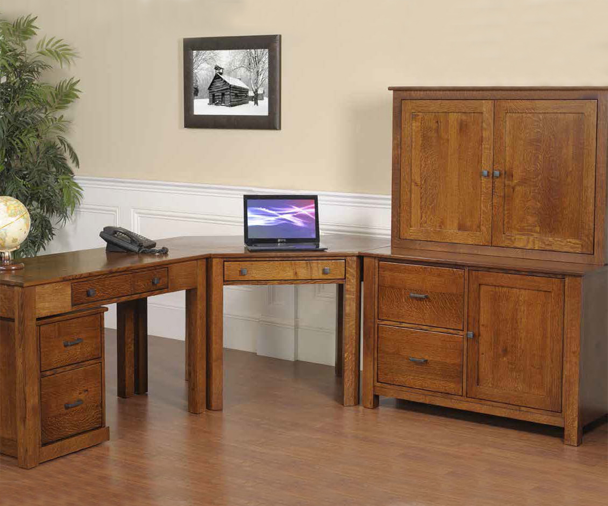 Clark Mission Modular Office Collection - Image 13