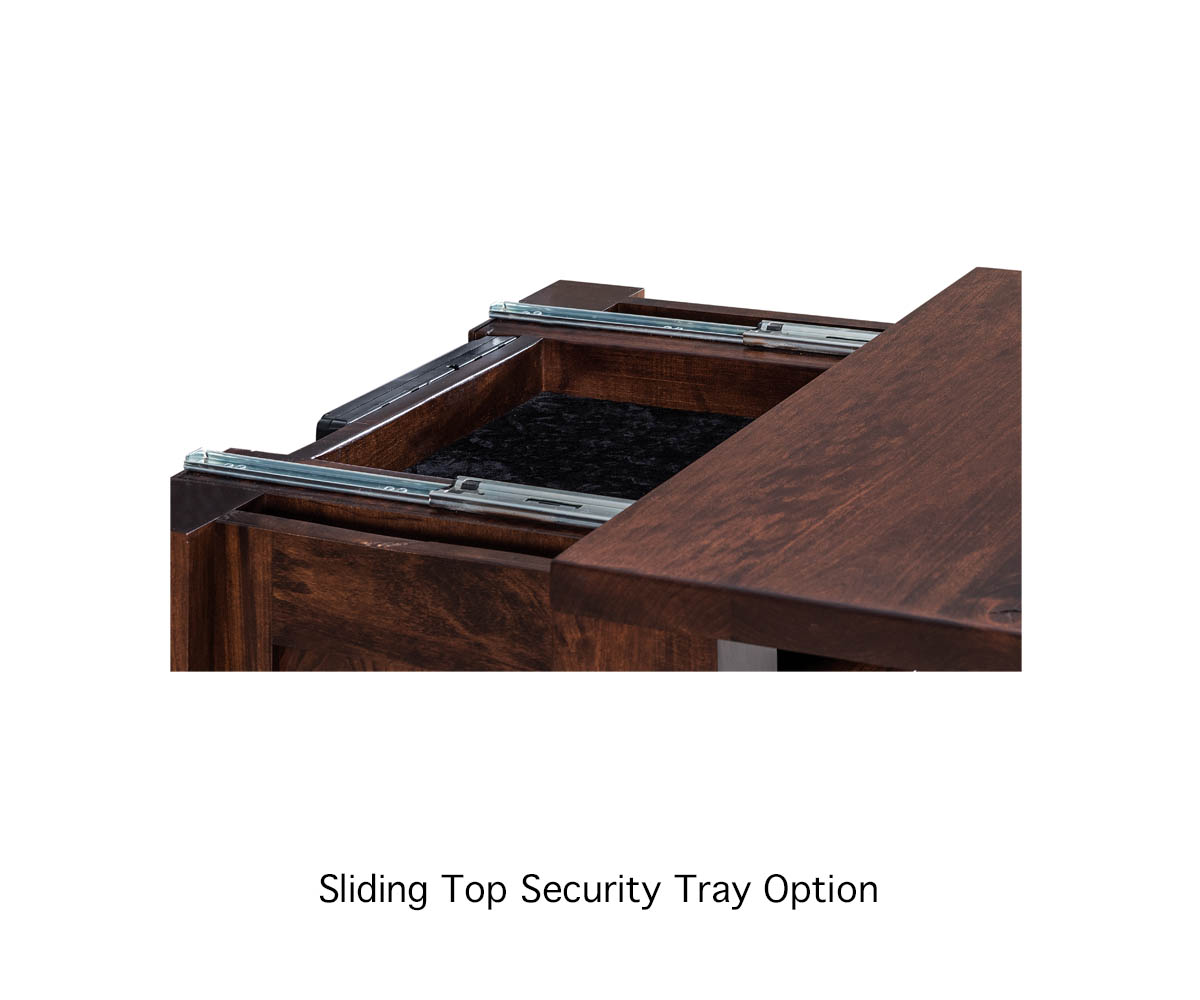 Old Classic Sleigh 3 Drawer Nightstand - Image 2